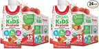 Orgain Organic Kids Nutritional Protein Shake, Strawberry, Healthy Kids Snacks, 8g Dairy Protein, 3g of Fiber, 22 Vitamins & Minerals, No Soy ingredients, Gluten Free, Non-GMO, 8.25 Fl Oz (Pack of 24)