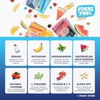 FocusFuel Energy Chews – Trial Size Variety Sample Pack (9 Servings) – 100mg Caffeine + Alpha GPC + L-Theanine + B12, Magnesium – Blue Razzberry Lemonade, Watermelon, Fruit Punch – No Crash or Jitters