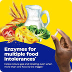 Enzymedica Digest Spectrum, Advanced Digestive Enzymes for Women and Men, Supports Digestion and Multiple Food Intolerances, Fast-Acting Formula for Gas and Bloating Relief, 90 Capsules