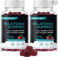 BionerLab Melatonin Gummies (30mg) Enhanced with L-theanine & Vitamin B6 for Adult Women Men - Extra Strength Chewables Calm Gummy - Gluten Free