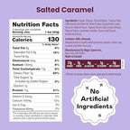 Magic Spoon Treats - 8 High Protein Bars, Salted Caramel - High Protein Gluten Free Snack - Sugar Free & Gluten Free Protein Cereal Bar - Low Carb & Keto Friendly - Healthy Snacks for Adults