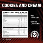 GNC AMP Wheybolic Ripped - Cookies and Cream (22 Servings)