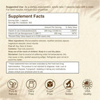 2-in-1 Vitamin D3 K2 Supplement Capsules, Vitamin D3 10000 IU and Vitamin K2 200 mcg, K2 MK7 with D3 Vitamin Supplement Support Immune, Heart, Joint, Teeth & Bone Health