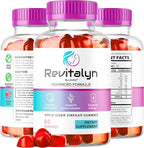 (2 Pack) Revitalyn Gummies - Revitalyn Apple Cider Vinegar Daily Formula for Skin Health, RevitalynAppleCider Gummy Premium Support Healthy All Natural Advanced Formula, 120 Gummies for 2 Months