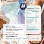 SkinnyFit - Super Youth Collagen for Women - Multi Collagen Peptides Powder - Probiotics, Fiber, Hyaluronic Acid - Non GMO, Gluten Free, Sugar Free - Beauty & Self Care - Unflavored (28 Servings)