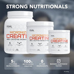 RIVAL NUTRITION Micronized Creatine I 100% Creatine Monohydrate Powder I 120 Servings I 5g Per Serving I Supports Muscle Performance, Lean Mass, and Cognitive Function | Unflavored I for Men & Women