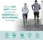 Designer Wellness, Designer Whey, Natural Whey Protein Powder with Probiotics, Fiber, and Key B-Vitamins for Energy, Gluten-Free, French Vanilla, 12oz