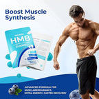 BAKAKOUL HMB and L-Leucine Gummies, HMB and Leucine Supplement Supports Muscle Fast Workout Support, HMB and Leucine Amino Acid for Men & Women, Sugar Free, Non-GMO, 120 Counts
