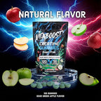 Sugar Free Creatine Monohydrate Gummies – 5g Creatine Per Serving, Sour Green Apple Flavor, Vegan, Low-Calorie, No Artificial Colors, Made in USA (120 Gummies)