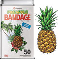 BioSwiss Bandages, Pineapple Shaped Self Adhesive Bandage Set, Latex Free, Sterile Wound Care, 50 Count