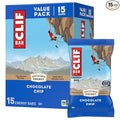CLIF BAR - Energy Protein Bars - Chocolate Chip - Made with Organic Oats - Energy Bars - Non-GMO - (15 Pack)