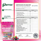 Myo-Inositol & D-Chiro Inositol Gummies with Berberine, Vitamins D3+K2, B12, Folate, Zinc, Magnesium, Ashwagandha, Chasteberry, Bioperine, DIM - 16 in 1 Supplement - Mixed Berry Flavor - 90 Gummies