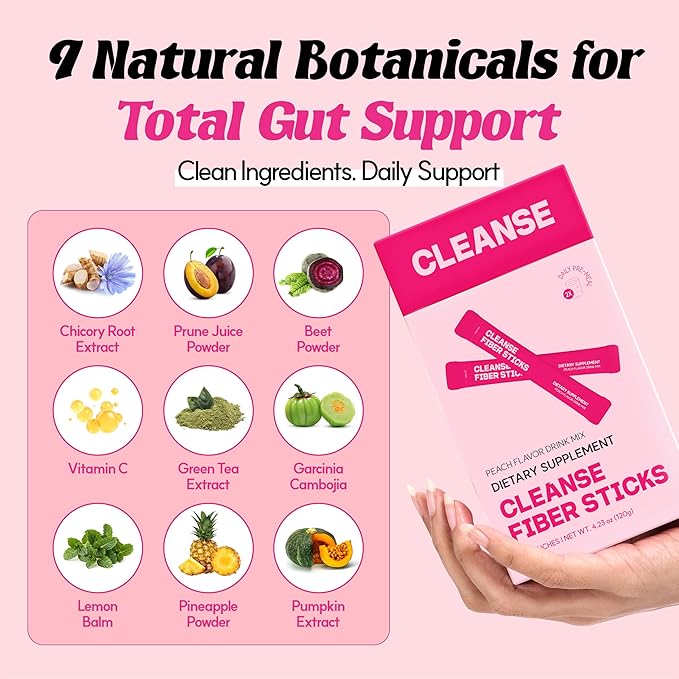 dr.blet Psyllium Husk Powder 20 Packets on the go to Support Digestive & Gut Health, Natural Fullness & Bloat Relief, Peach Flavor, Korean Beauty with Fiber Drink Supplement