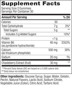 OLLY Period Hero Gummies, PMS Support Supplement,* Chasteberry, Vitamin B6, Calcium, Cran-Raspberry Flavor, 30 Day Supply - 60 Count