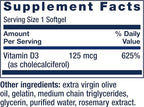 Life Extension Extend-Release Magnesium Prolonged Health Support & Vitamin D3 5000 IU 125 mcg Bone, Brain & Immune Health - 60 Capsules & 60 Softgels