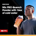 Optimum Nutrition Pro Quench, 10g Clear Protein, 10g Collagen peptides & Electrolyte Powder Drink Mix, Tropical Orange Mango, 20 Servings, 520 Grams (Packaging May Vary)