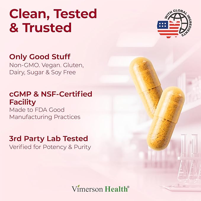 Organic Apple Cider Vinegar with Turmeric Curcumin Supplement & Ginger for Digestive Health, Metabolism, Energy & Joint Support – Organic Turmeric & Apple Cider Vinegar Capsules – 60 Vegan Non-GMO
