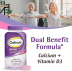 Caltrate 600 Plus D3 Plus Minerals Calcium and Vitamin D Supplement Tablets, Bone Health and Mineral Supplement for Adults - 120 Count (Packaging may vary)