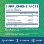 Prebiotics and Probiotics for Women & Men | Pre and Probiotics for Gut Health & Bloating Relief | Synbiotic with 20 Billion CFU Lactobacillus & Bifidobacterium | Shelf-Stable | Vegetarian | 60 Ct.