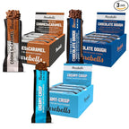Barebells Starter Pack (3 Mix Pack) – 36 Total Bars, High Protein Snack, with 20g Protein & No Added Sugar – On-the-Go Breakfast or Post-Workout Treat, Cookies and Caramel, Creamy Crisp, Chocolate Dough