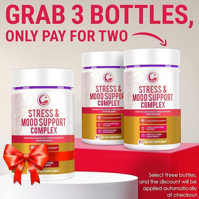 LEGRANO Cortisol Manager Supplements for Women & Men with Ashwagandha, L-Theanine, Magnesium Glycinate, Rhodiola, Ginseng – Cortisol Reducer & Adrenal Support – 90 Capsules – Calm, Focus, Balance