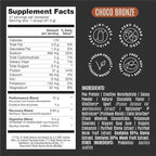 Birdman Falcon Performance Vegan Protein Powder, 31g Protein, 5g Creatine, 5g BCAA, Probiotics, Electrolytes, Pre Workout, Low Carb, Sugar Free & Dairy Free, Plant Based Chocolate Protein -47 servings