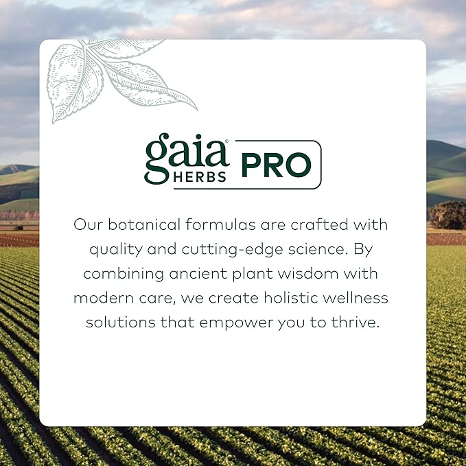 Gaia Herbs Pro Female Hormone Formula PM - Women's Health Supplement for Menopause & Sleep Support - Black Cohosh & St. John's Wort - Vegan, Soy-Free & Gluten-Free - 60 Liquid Phyto-Caps (30 Servings)