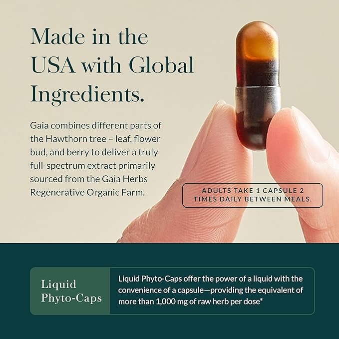 Gaia Herbs Period Cycle Serenity - with Clinically Studied Saffron to Support a Positive Mood* - 60 Vegan Liquid Phyto-Caps (60 Servings)
