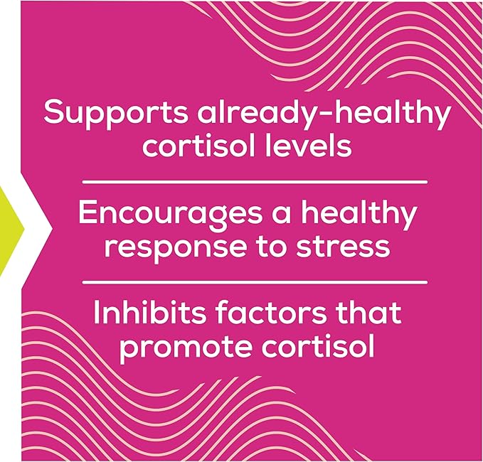 Cortisol Supplements for Women with Ashwagandha, Rhodiola & L-Theanine | Cortisol Reducer Designed for High Stress, Fatigue & Mood Swings | Supports Hormone Balance & Steady Energy | 60 Capsules