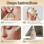 Deep Collagen Serum Silk Peptide Ampoule, Korean Anti Aging Serum for Face with Collagen & Peptide, Moisturizesmproves Elasticity (1.18 Fl.oz / 35ml)