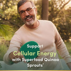 Nature’s Bounty Superfoods Plus Energy to Support Cellular Energy, 23 Fruits & Veggies Supplement, 30 Capsules