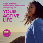 Nature's Way Alive! Ultra Multivitamin for Women, Complete Daily Women's Vitamins, High Potency Formula, Promotes Energy Metabolism and Muscle Function*, Vitamin A, C, D, Methylated B12, 60 Tablets