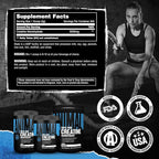 Animal Creatine Monohydrate Powder - Micronized Creatine for Women and Men, Supports Muscle Growth, Strength, Endurance, Recovery and ATP Production, Gym & Workout Supplements - Unflavored, 1kg