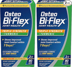 Osteo Bi-Flex Triple Strength Glucosamine with Turmeric, Joint Health Supplement, Coated Tablets, Original Version, 80 Count (Pack of 2)