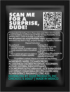 DUDE Wipes - On-The-Go Flushable Wipes - 4 Pack, 60 Count - Mint Chill Extra-Large Individually Wrapped Adult - with Eucalyptus & Tea Tree Oil - Septic and Sewer Safe