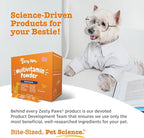 Zesty Paws 10-in-1 Dog Multivitamin - Gut, Immune, Joint, Skin & Coat Support, and More - Dog Vitamins and Supplements Powder - Pet Supplements with Omega Fish Oil & VitaFiber - Salmon - 30 Ct