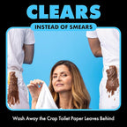 DUDE Wipes Unscented Travel Wipes - 6 Packs of 18 (108 Count) - Extra-Large Adult Flushable Wipes for Sensitive Skin - Infused with Vitamin E and Aloe - Septic and Sewer Safe