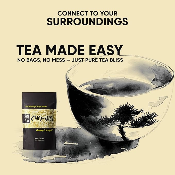 Harmony is Strength CHO-WA Herbal Tea Original Tiger Shogun Formula Dietary Supplement Chowa