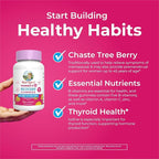 MaryRuth's Multivitamin for Women 40+ | Sugar Free | Vegan Womens Vitamins | Immune Support | Daily Women's Multivitamin + Chasteberry | Hair, Skin and Nail Gummy Vitamins for Women | 60 Count
