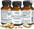 GLX3 Green Lipped Mussel Oil Capsules for Joint and Muscle Support | Extra-Strength ETA, EPA, DHA Omega-3 Green Lipped Mussel Supplement for Comfort, Flexibility & Recovery by HakaLife GLX3