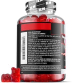 Iron Labs Nutrition Testo Gummies for Men (60 Gummies) - High Strength Booster for Men - Mixed Berry Flavor - Features Maca, Ginseng, Zinc and Selenium - Sugar Free & Vegan Suitable