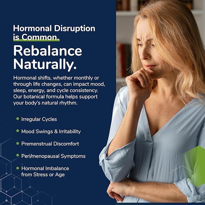 Vitex + DIM + Shatavari Hormone Balance Supplement – PMS, Menopause & Cycle Support for Women – Adaptogenic Complex with Maca, Ashwagandha, Dandelion – Vegan – 60 Capsules