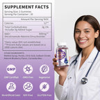 （2 Pack） NAD Gummies Supplements for Women, Pure 500mg NAD - Cell Regeneration, Energy & Metabolism Support, Vegan,Sugar Free, Additives Free, Blueberry Flavor