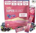Nello Superbalance Hormonal Support Drink Mix, SRI-81 Shatavari, Myo-Inositol, Rhodiola Rosea, Vitamin C, Magnesium, Theobromine, Blueberry Acai (Pack of 20)