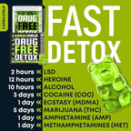 Full Body Cleanse Detox Gummies, Liver, Gut & Kidney Cleanse Detox & Repair with Milk Thistle & Duck Flower Plant, Complete Digestive Health Supplement, Heavy Metal Cleanse, 60 Gummies