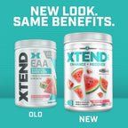 Scivation XTEND EAA + BCAA Powder | Muscle Recovery & Lean Muscle Growth | 9 Essential Amino Acids for Intra Workout or Post Workout Recovery | 10g EAAs Per 2 Servings | Watermelon 40 Servings
