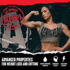 Animal Cuts Thermogenic Fat Burner Powder - Weight Loss for Women and Men for Metabolism, Energy, Focus, and Nootropic Brain Support with Ketones Appetite Suppressant - Orange Mango Flavor