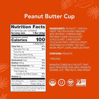 ALOHA Organic Plant Based Protein Bar MINIS |Peanut Butter Cup | 20 Count, 24g Bars | Vegan, Low Sugar, Gluten Free, Low Carb, Non-GMO, Stevia Free, Soy Free, No Sugar Alcohols