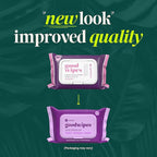 goodwipes Flushable Butt Wipes - Vitamin E & Aloe - Sewer & Septic Safe - Extra Large Adult Wet Wipes For Women & Men - Bathroom Essentials - Lavender, 418 Count (8 Packs + 1 Travel)