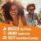 Lenny & Larry's FITZELS Protein Pretzels [Beastly Buffalo] – 8 x 3oz Bags of High Protein Snacks with 20g Plant Based Protein – Vegan Snack – Incredibly Tasty with Salty Crunch